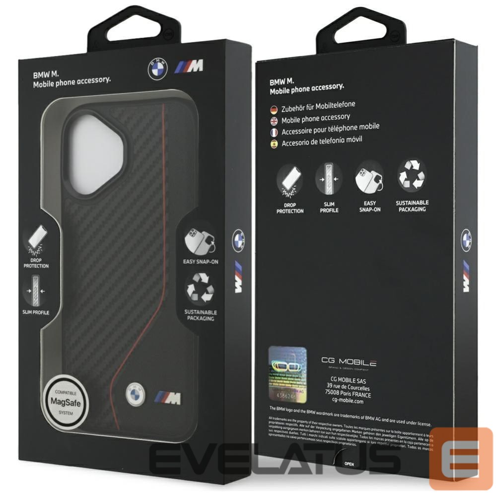 Other goods BMW BMW M Carbon Line & Logo MagSafe Case for iPhone 17 - Red