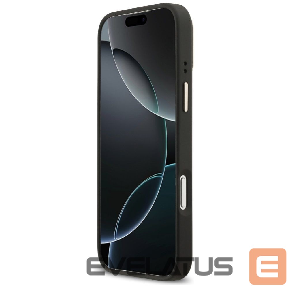 Other goods Guess Guess 4G PU Triangle Logo & Stand Camera Magsafe Case for iPhone 17 Pro Max - Black