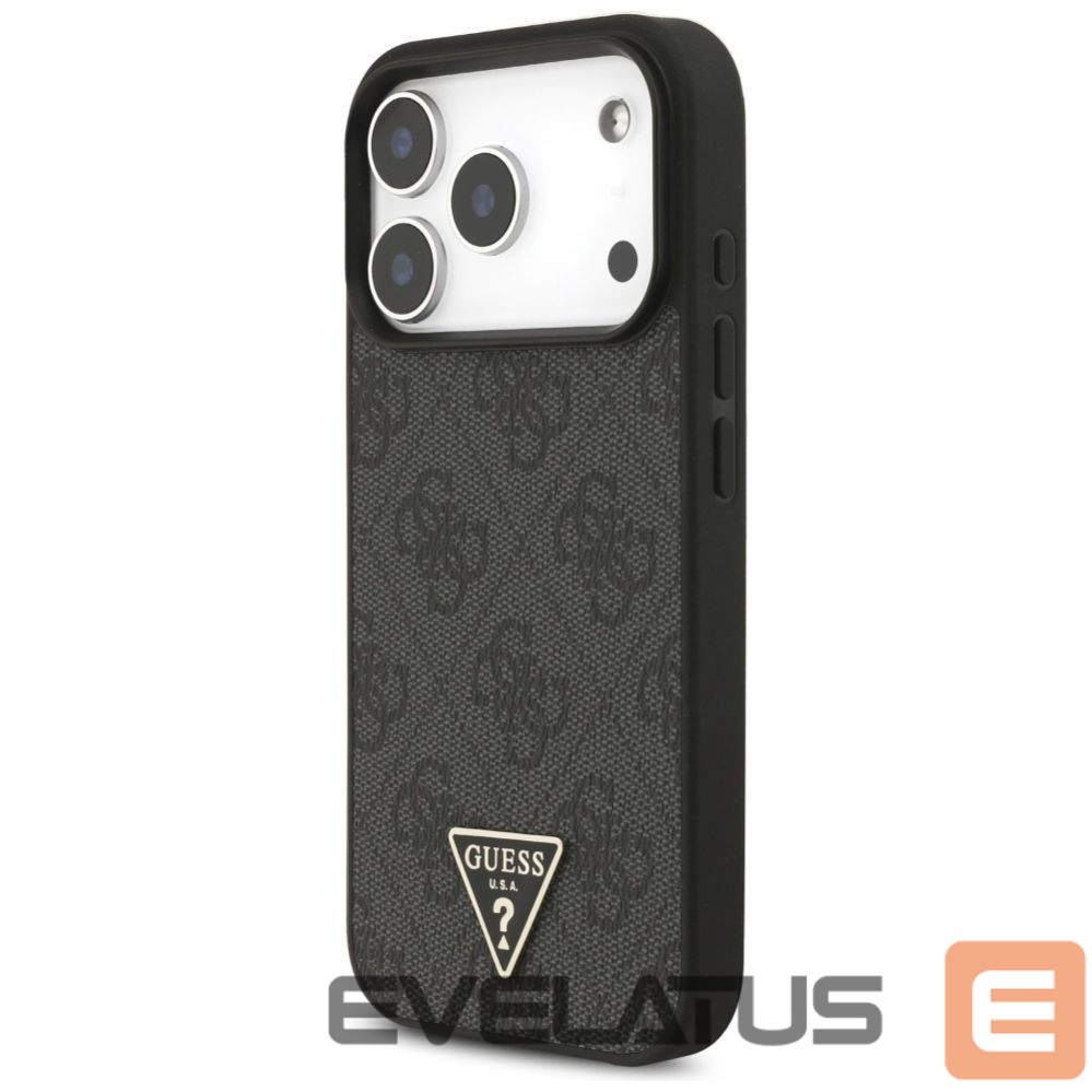 Other goods Guess Guess 4G Strap Triangle Logo MagSafe case for iPhone 17 Pro - black