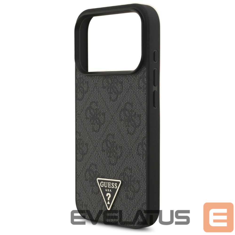 Other goods Guess Guess 4G Strap Triangle Logo MagSafe case for iPhone 17 Pro - black