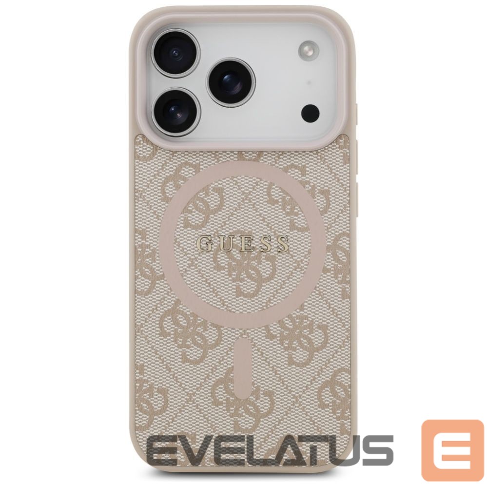 Other goods Guess Guess 4G Ring Classic Logo MagSafe Case for iPhone 17 Pro - Pink