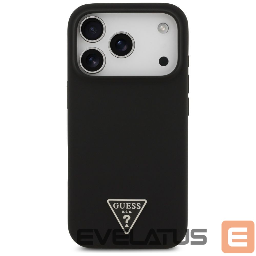 Other goods Guess Guess Silicone Triangle Logo MagSafe Case for iPhone 17 Pro Max - Black