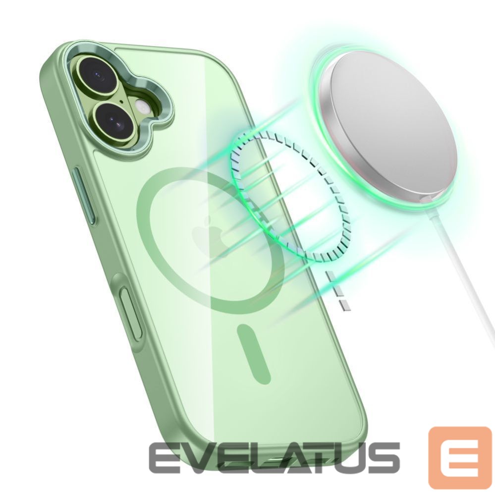 Other goods Tech-Protect Tech-Protect MagMat MagSafe Case for iPhone 17 - Transparent Green