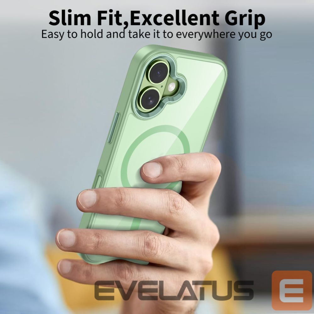 Other goods Tech-Protect Tech-Protect MagMat MagSafe Case for iPhone 17 - Transparent Green