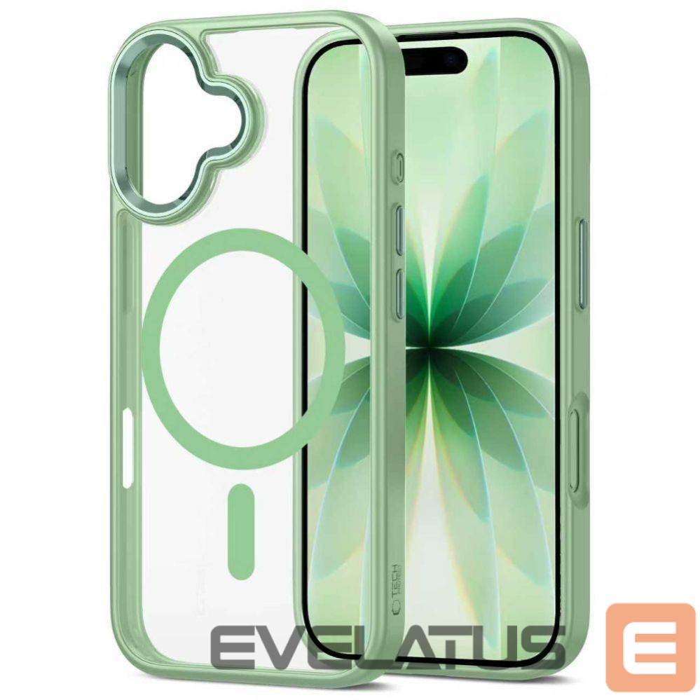 Other goods Tech-Protect Tech-Protect MagMat MagSafe Case for iPhone 17 - Transparent Green