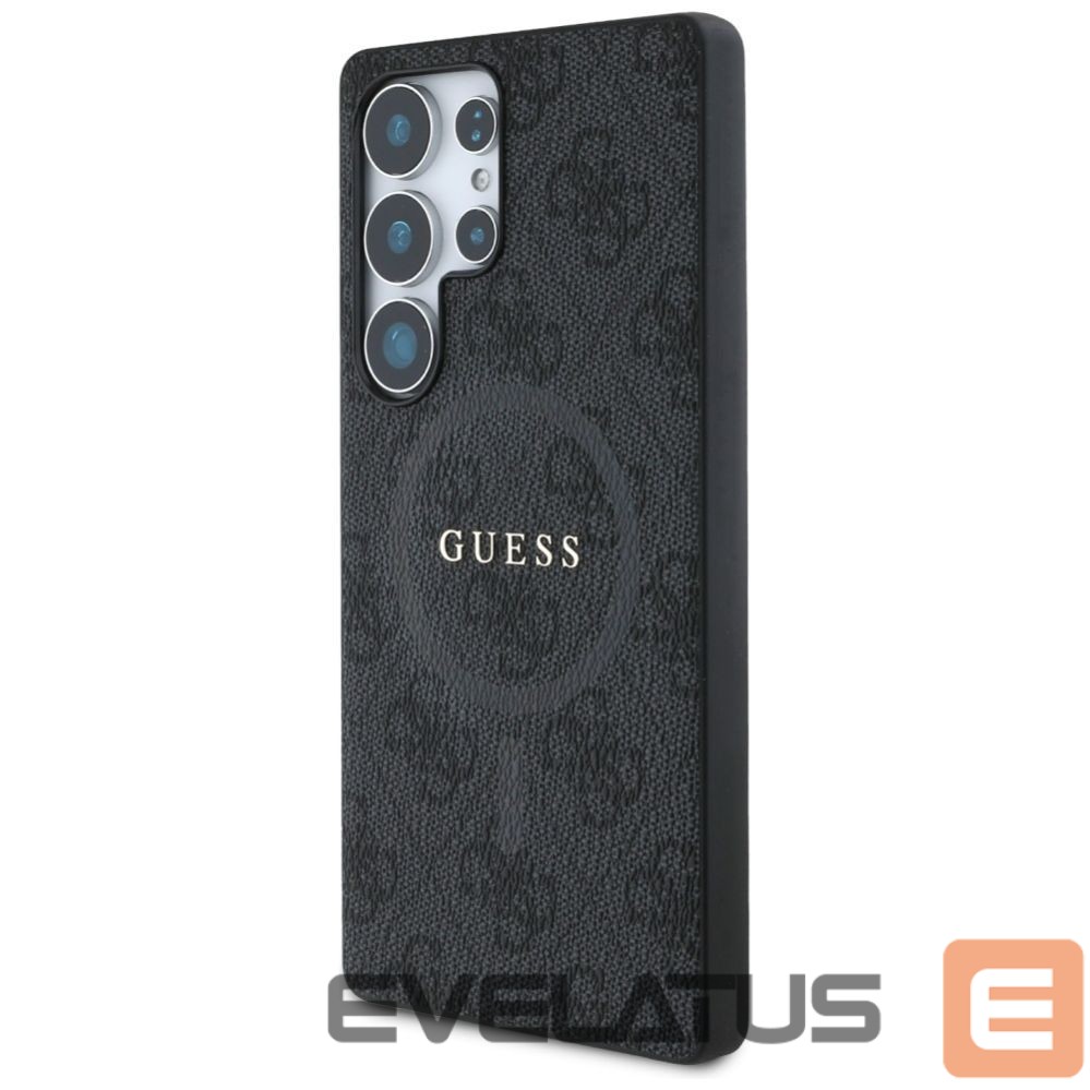 Other goods Guess Guess Leather 4G Colored Ring Classic Logo MagSafe Case Samsung Galaxy S25 Ultra black