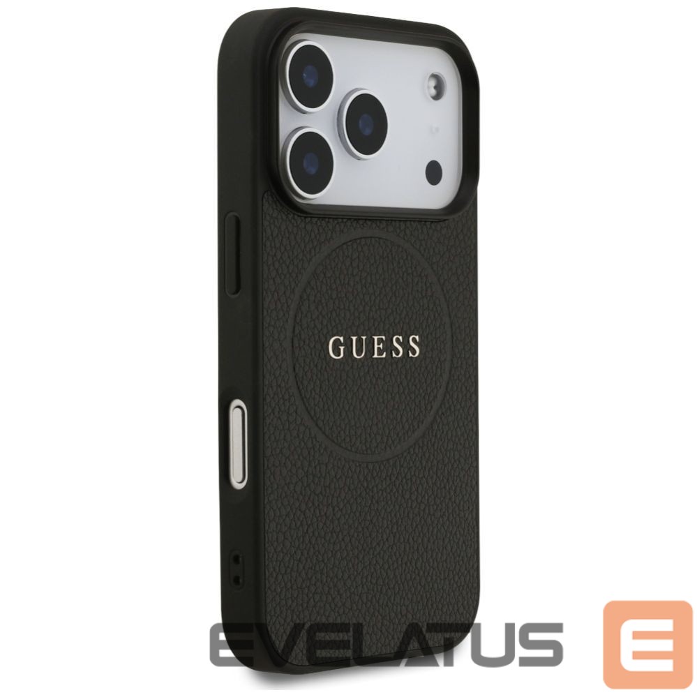 Other goods Guess Guess Grained Ring MagSafe case for iPhone 17 Pro - black