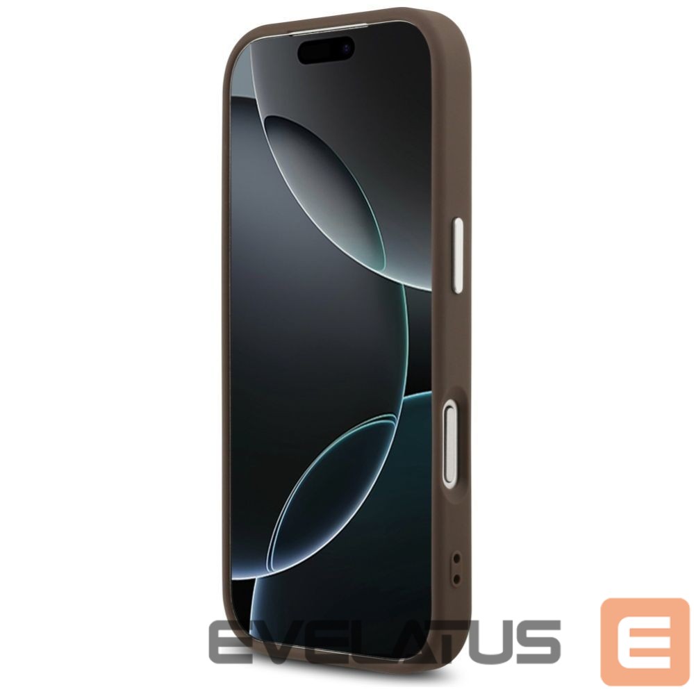 Other goods Guess Guess 4G Big 4G Classic Logo case for iPhone 17 Pro brown - silver