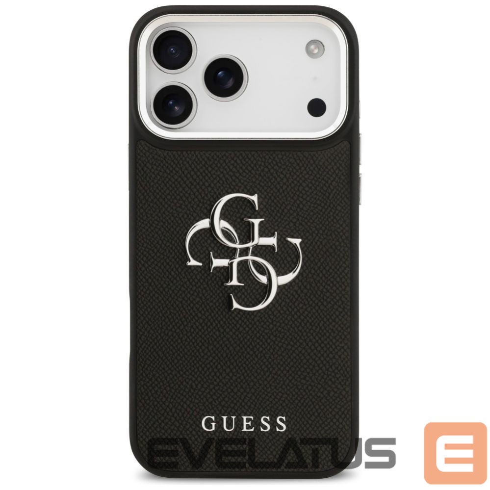 Other goods Guess Guess Grained Big 4G Classic Logo case for iPhone 17 Pro Max - black