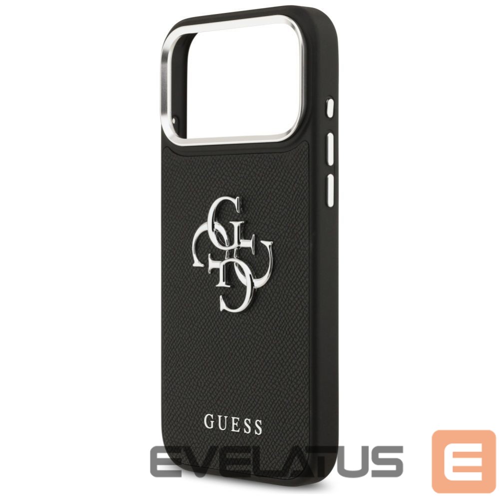 Other goods Guess Guess Grained Big 4G Classic Logo case for iPhone 17 Pro Max - black