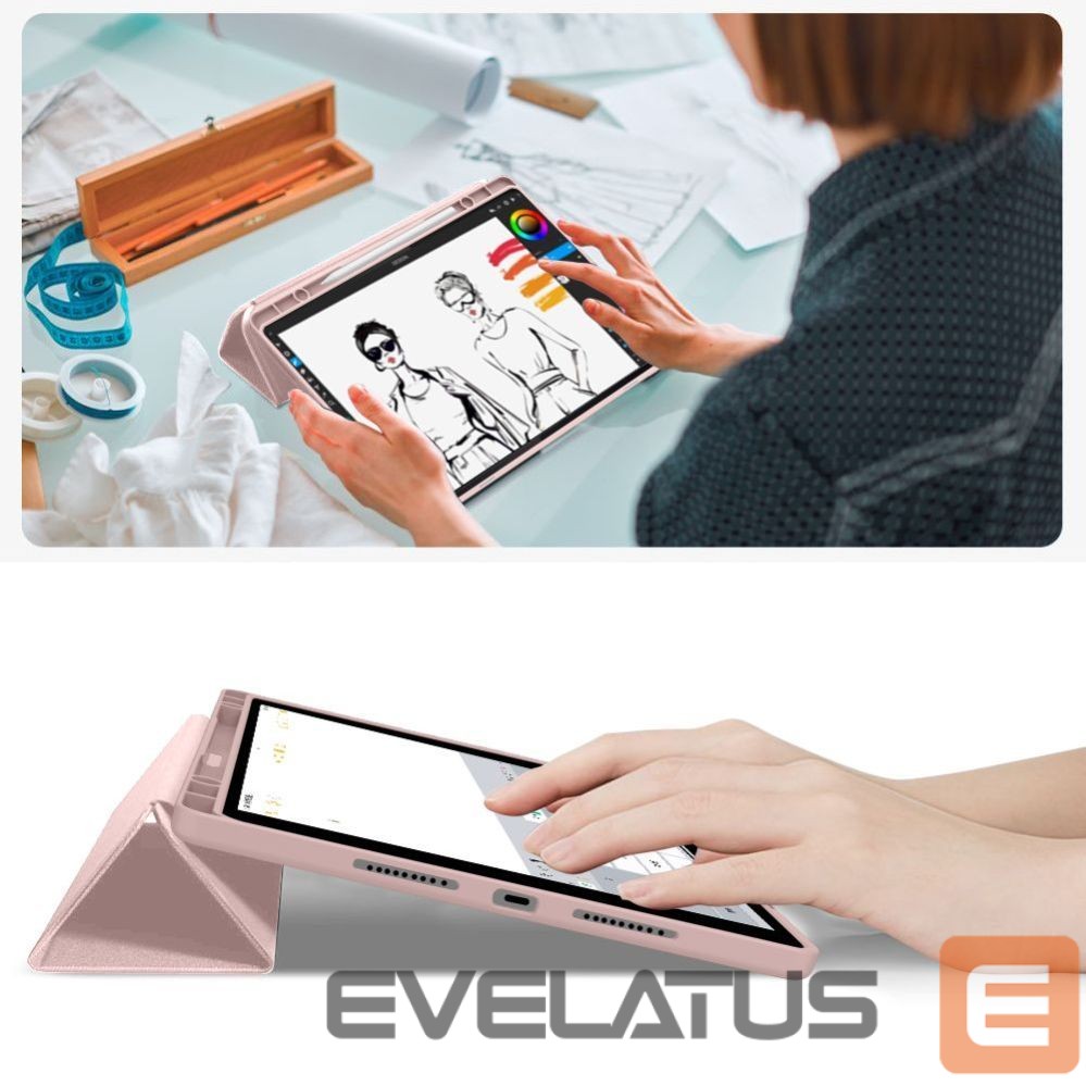 Other goods Tech-Protect TechProtect SmartCase Pen Case for Lenovo Idea Tab Plus 12.1 TB-361 - Pink