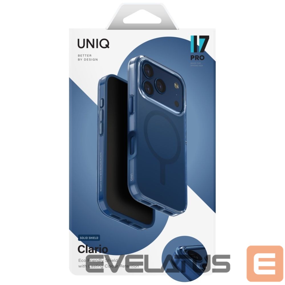 Other goods UNIQ Uniq Clario Magclick Charging Case for iPhone 17 Pro - Blue