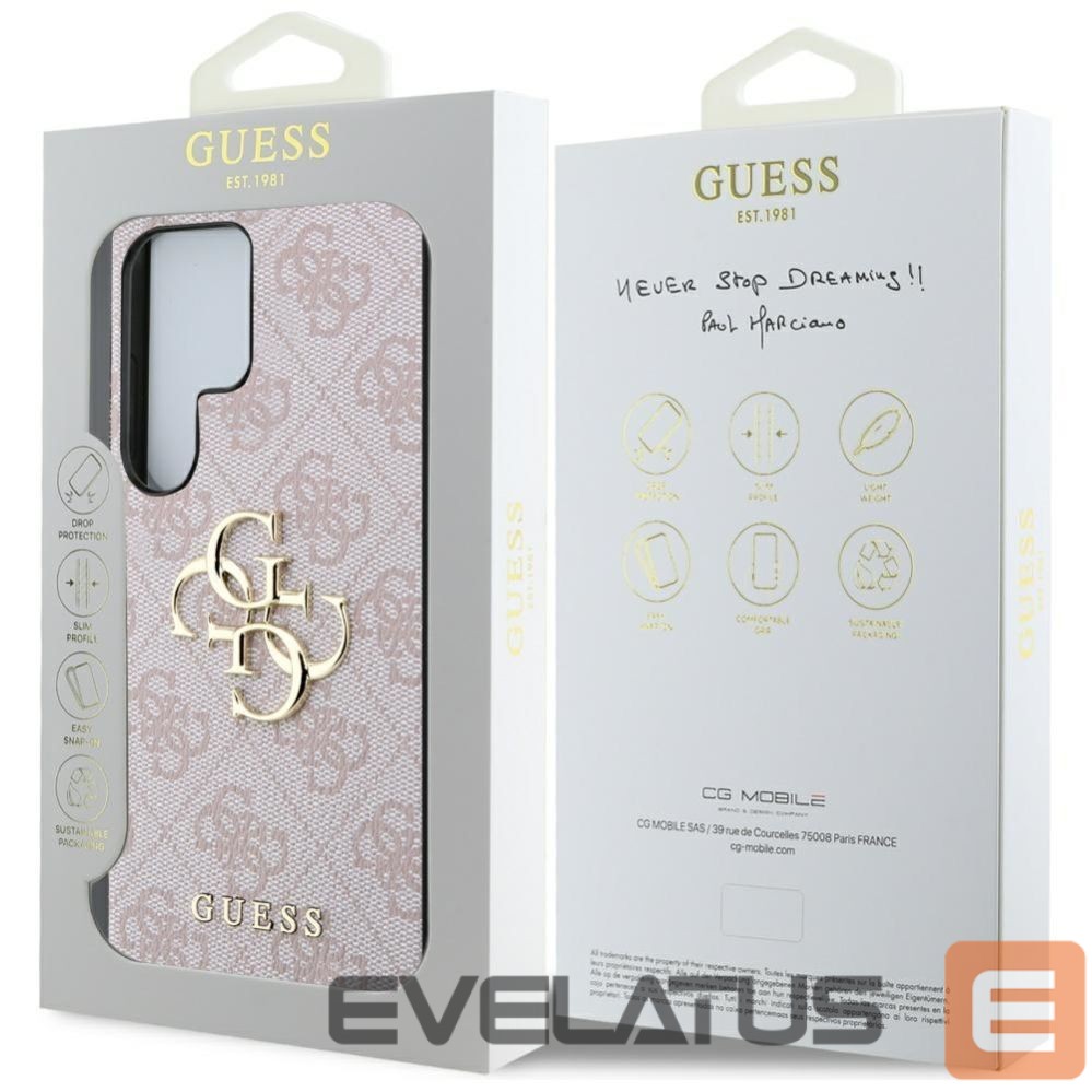 Other goods Guess Guess Big 4G Logo Classic Logo Case for Samsung Galaxy S25 Ultra Pink