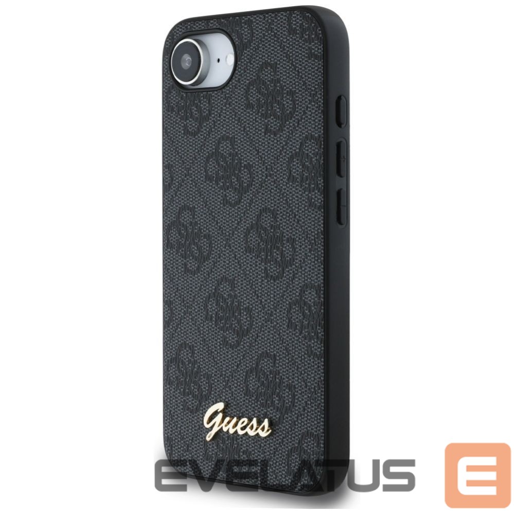 Other goods Guess Guess 4G Script Logo MagSafe case for iPhone 16e - black