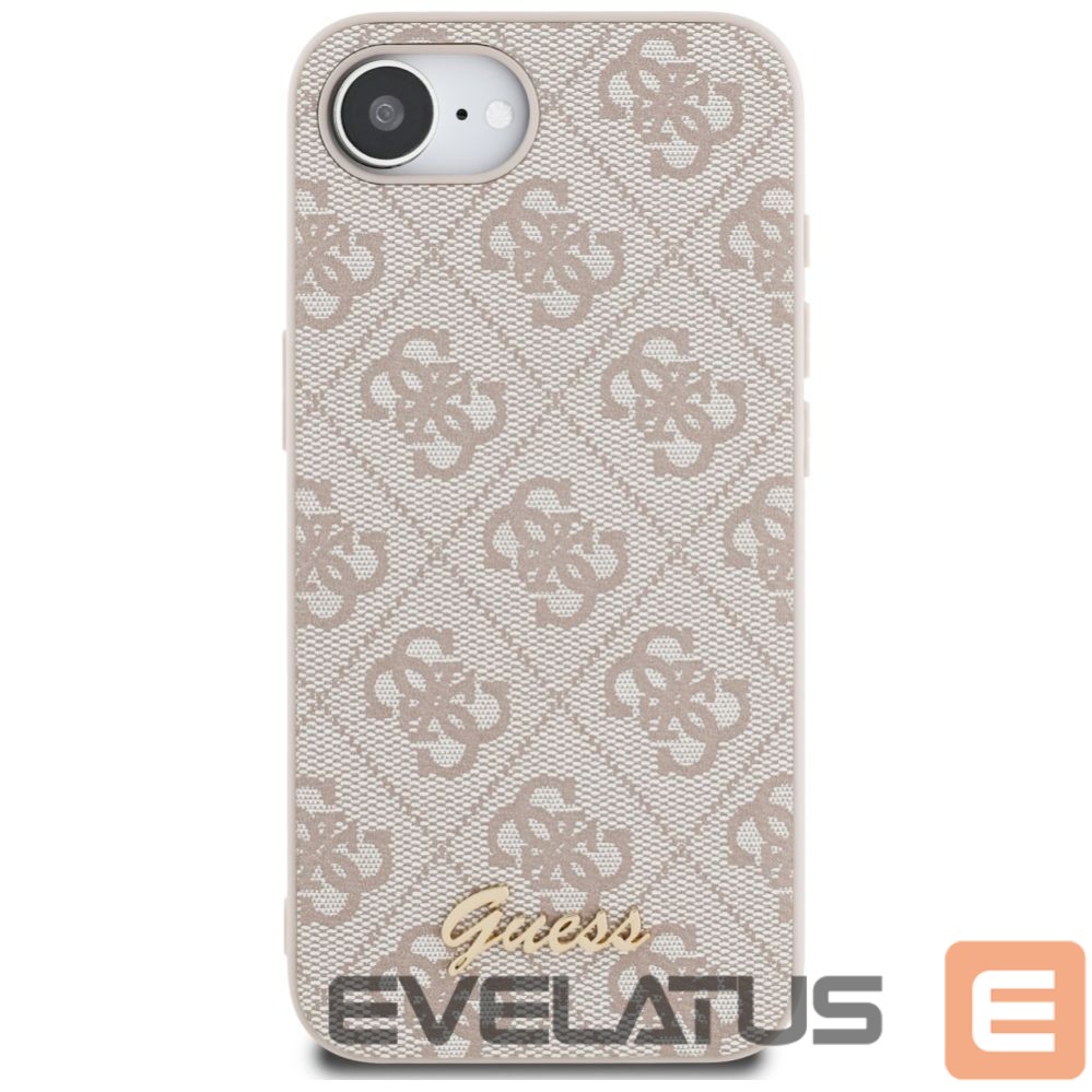 Other goods Guess Guess 4G Script Logo MagSafe iPhone 16e Case - Pink