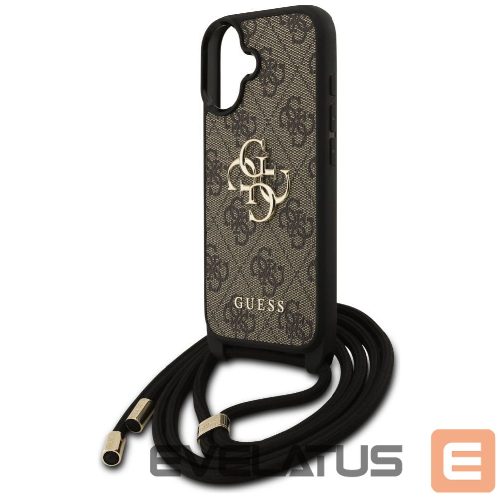 Other goods Guess Guess 4G Big Logo Cord Stap Crossbody Case for iPhone 17 - Brown