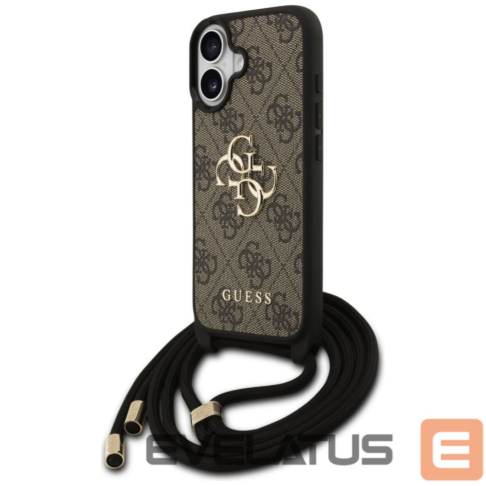 Other goods Guess Guess 4G Big Logo Cord Stap Crossbody Case for iPhone 17 - Brown