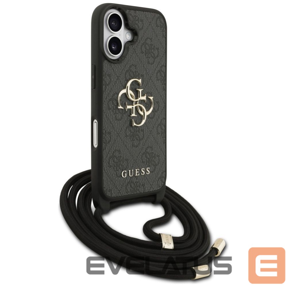 Other goods Guess Guess 4G Big Logo Cord Stap Crossbody Case for iPhone 17 - Black