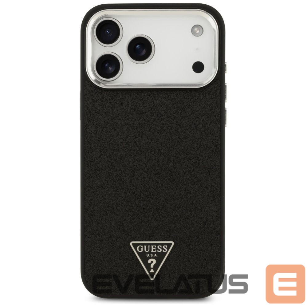 Other goods Guess Guess Glitter Triangle Logo MagSafe Case for iPhone 17 Pro Max - Black