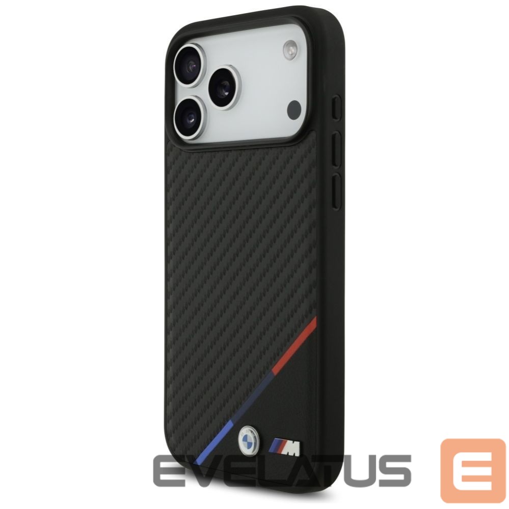 Other goods BMW BMW M Carbon Tricolor Line MagSafe Case for iPhone 17 Pro Max - Black