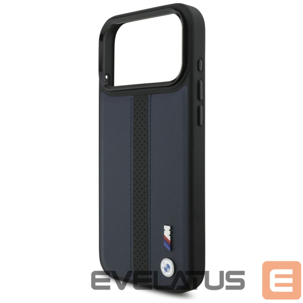 Other goods BMW BMW M Perforated Stripe Logo MagSafe Case for iPhone 17 Pro Max - Navy Blue