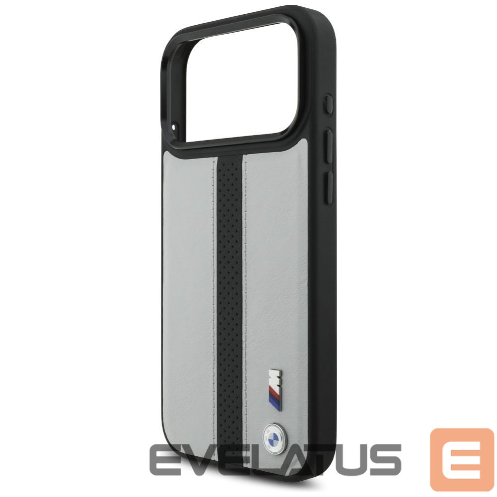 Other goods BMW BMW M Perforated Stripe Logo MagSafe Case for iPhone 17 Pro Max - Gray