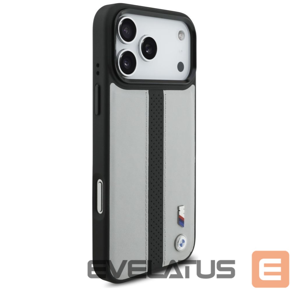 Other goods BMW BMW M Perforated Stripe Logo MagSafe Case for iPhone 17 Pro Max - Gray