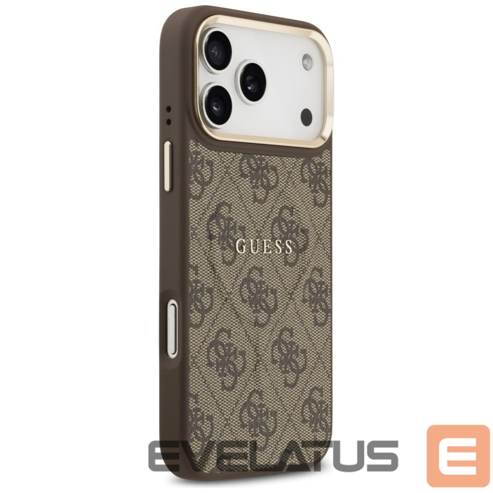 Other goods Guess Guess 4G PU Classic Logo MagSafe Case for iPhone 17 Pro Max - Brown