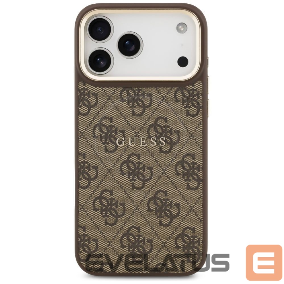 Other goods Guess Guess 4G PU Classic Logo MagSafe Case for iPhone 17 Pro Max - Brown