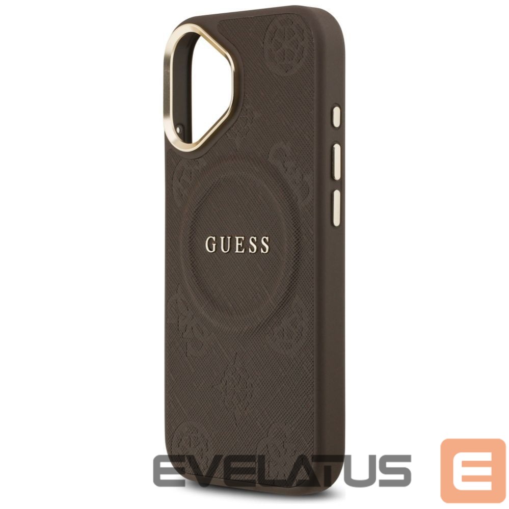 Other goods Guess Guess Peony Hot Stamp MagSafe Case for iPhone 17 - Brown