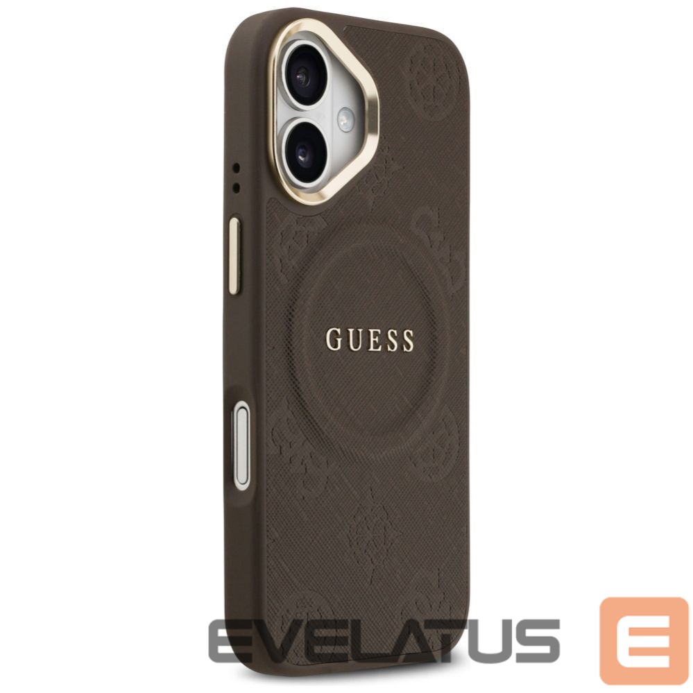 Other goods Guess Guess Peony Hot Stamp MagSafe Case for iPhone 17 - Brown