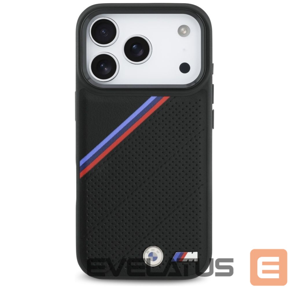 Other goods BMW BMW M Tricolor Metal Logo MagSafe Case for iPhone 17 Pro - Black