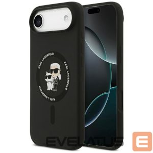 Other goods Karl Lagerfeld  Karl Lagerfeld Silicone Karl&Choupette Ring MagSafe Case for iPhone 17 Air - Black 