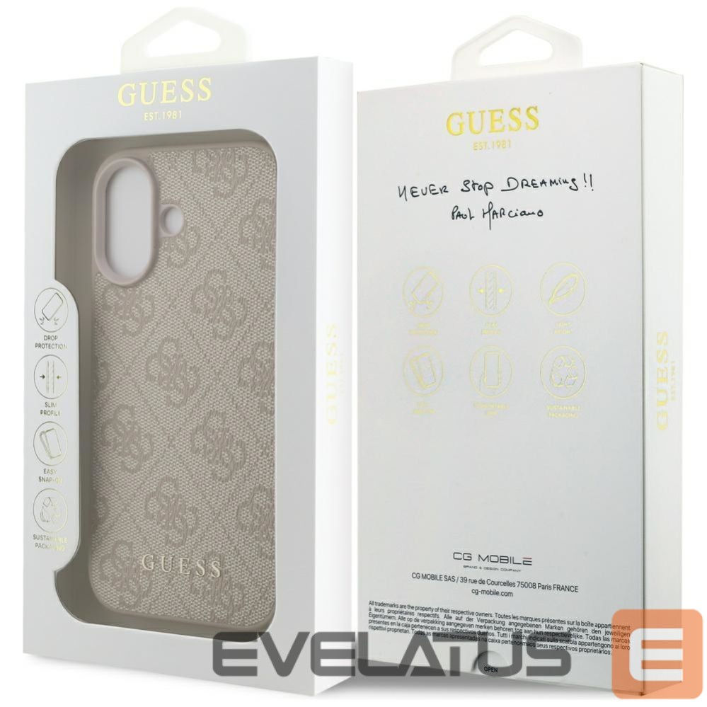 Other goods Guess Guess 4G Classic Case for iPhone 17 - Pink