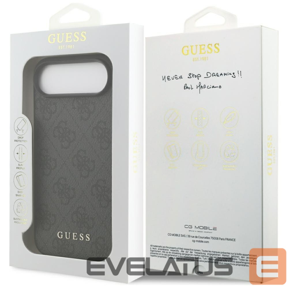 Other goods Guess Guess 4G Classic case for iPhone 17 Air - black