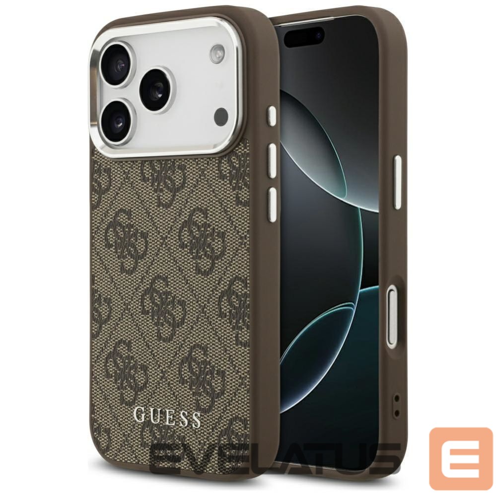 Other goods Guess Guess 4G Classic Logo MagSafe case for iPhone 17 Pro - brown