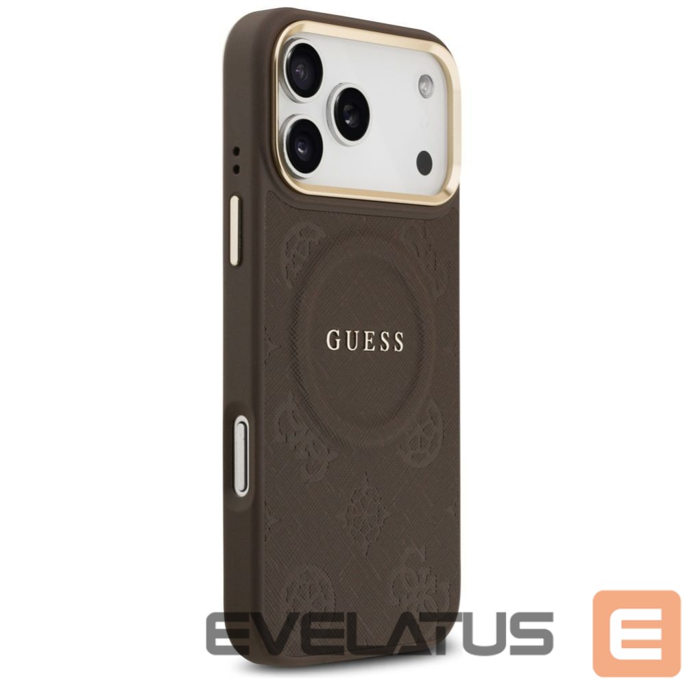 Other goods Guess Guess Peony Hot Stamp MagSafe Case for iPhone 17 Pro Max - Brown