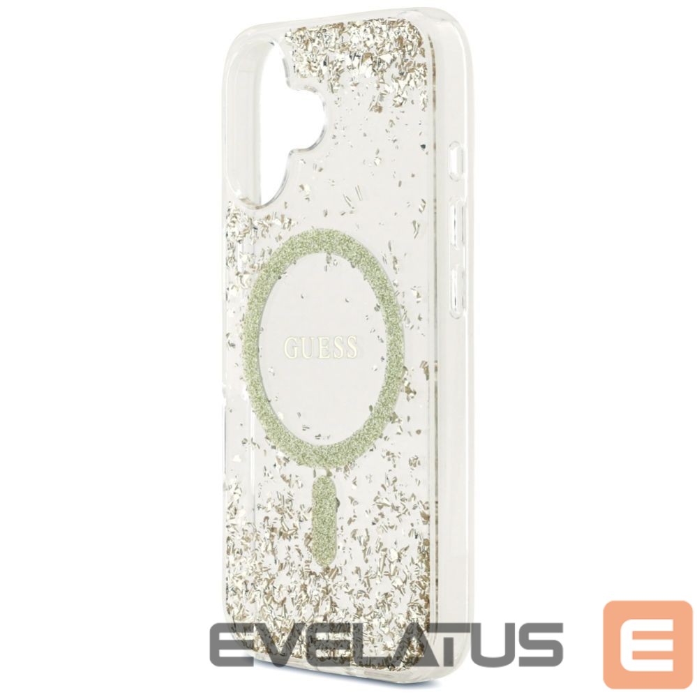 Other goods Guess Guess Resin Bottom Glitter MagSafe case for iPhone 17 - gold