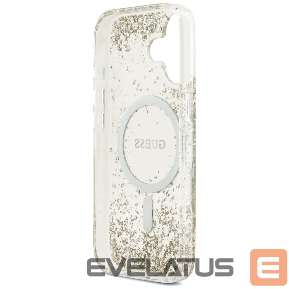 Other goods Guess Guess Resin Bottom Glitter MagSafe case for iPhone 17 - gold