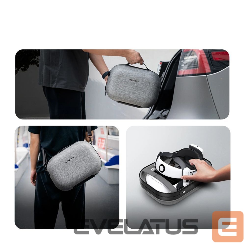 Other goods BoboVR BoboVR C3 Carrying Case for Meta Quest 3 and 3S - Gray
