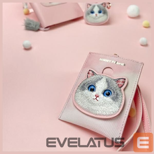 Other goods Nimmy Nimmy Big Eyed Pet 2.0 Cat Wallet Card Holder - Pink