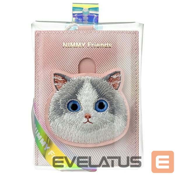 Other goods Nimmy Nimmy Big Eyed Pet 2.0 Cat Wallet Card Holder - Pink
