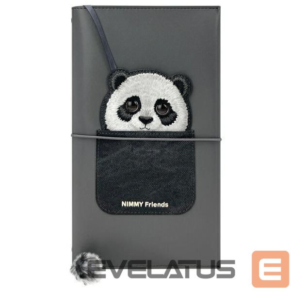 Other goods Nimmy Nimmy Big Eyed Pet 2.0 Panda 2-in-1 Notebook + Pen Set - Black