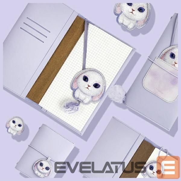 Other goods Nimmy Nimmy Big Eyed Pet 2.0 Rabbit 2-in-1 Notebook + Pen Set - Purple