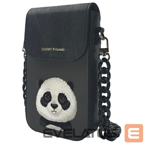 Other goods Nimmy Nimmy Big Eyed Pet 2.0 Panda 3-in-1 Phone Bag + Wallet + Tracker Case - Black