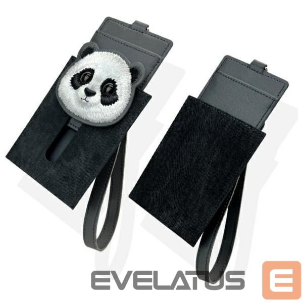 Other goods Nimmy Nimmy Big Eyed Pet 2.0 Panda 3-in-1 Phone Bag + Wallet + Tracker Case - Black