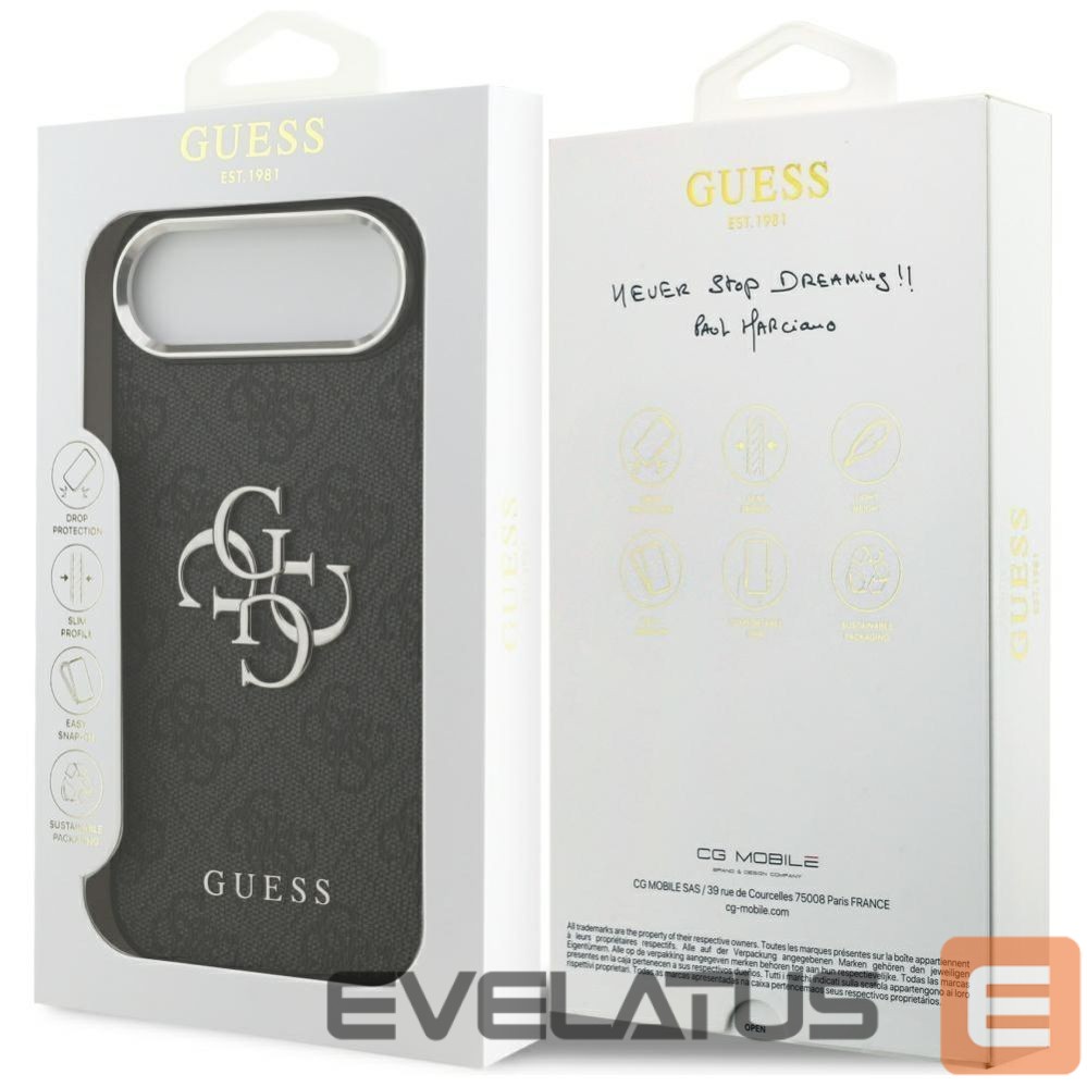 Other goods Guess Guess 4G Big 4G Classic Logo case for iPhone 17 Air - black
