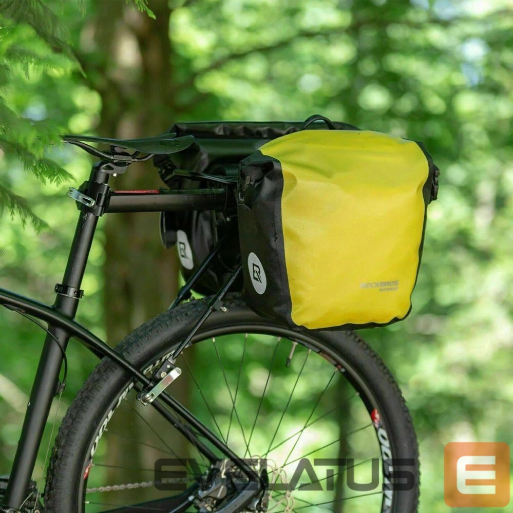 Other goods Rockbros Rockbros AS-003-1Y waterproof bicycle bag with shoulder strap, front/rear mounting, 10-14l - yellow
