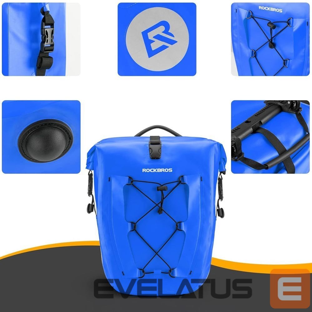 Other goods Rockbros Rockbros 30140022004 Waterproof Bicycle Bag 25-32L - Blue