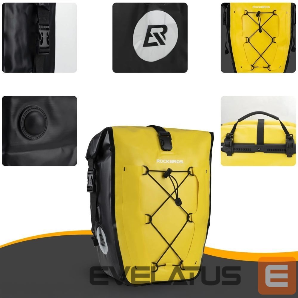 Other goods Rockbros Rockbros 30140022005 Waterproof Bicycle Pannier 25-32L - Yellow